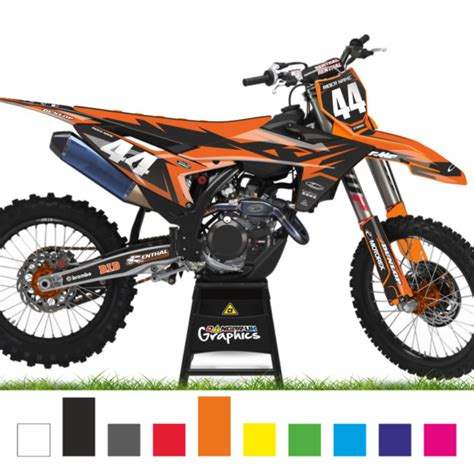 MX Graphics Kit KTM SX SXF Blade MX Graphics Kits MX Seat Covers MX