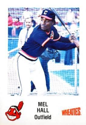 1984 Wheaties Cleveland Indians NNO Mel Hall Trading Card Database