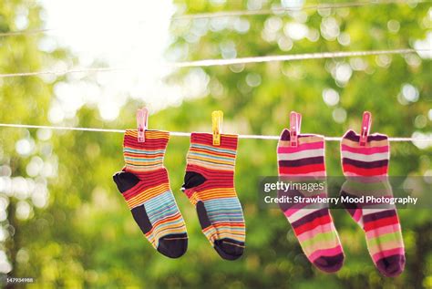 Colorful Striped Socks High-Res Stock Photo - Getty Images