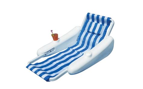 POOL360 SunChaser Sling Style Floating Lounger 66 X 32 X 23