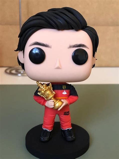 Custom Funko Pop Formula 1 Carlos Sainz Ferrari Ayrton Senna Etsy Uk