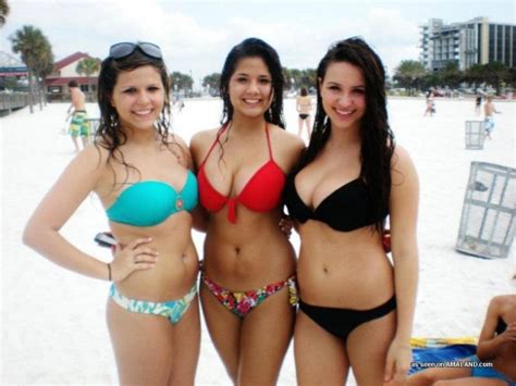 Selection Of Hot Amateur Bikini Honeys Posing Outdoors Porn Pictures XXX Photos Sex Images