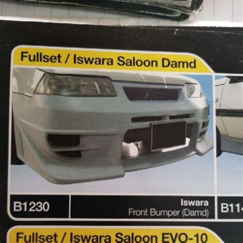 Proton Iswara Various Type Front Side Rear Bodykit Skirting Shopee