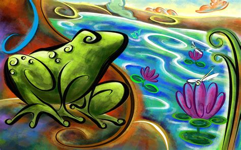 🔥 50 Cartoon Frog Desktop Wallpapers Wallpapersafari