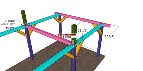 Fitting The Ridge Beam Supports Myoutdoorplans