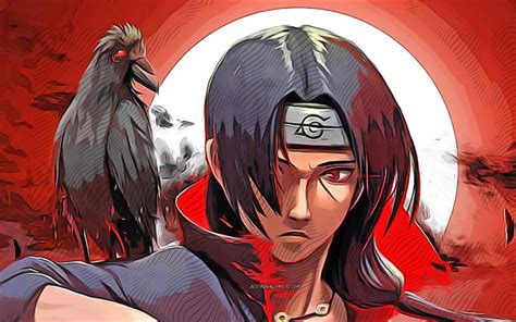 Itachi Uchiha Cool Digital Art Naruto Hd Wallpaper Hd Anime K