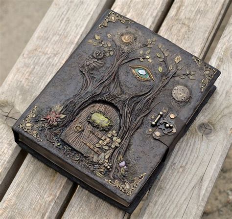 Волшебная книга заклинаний "ГРИМУАР" | Полимерное / Polymer clay ...