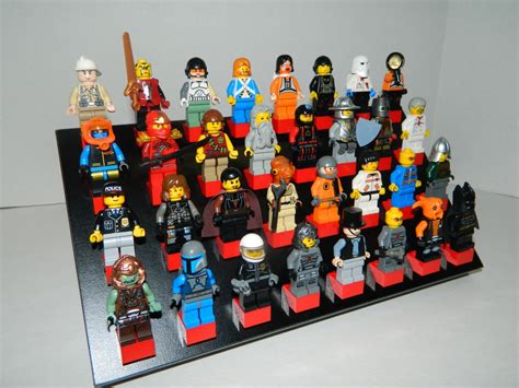 Display stand for LEGO minifigure