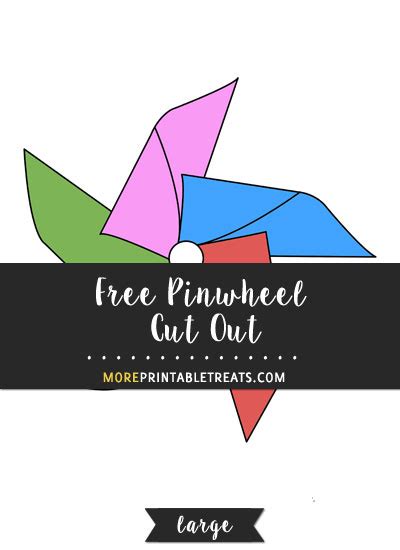Pinwheel Cut Out Large