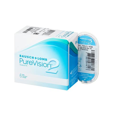 Контактные линзы Pure Vision 2 (6 линз) купить в интернет-магазине и ...