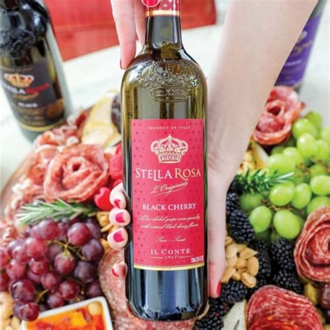 Stella Rosa Black Cherry Semi Sweet Italian Red Wine Ml Ralphs