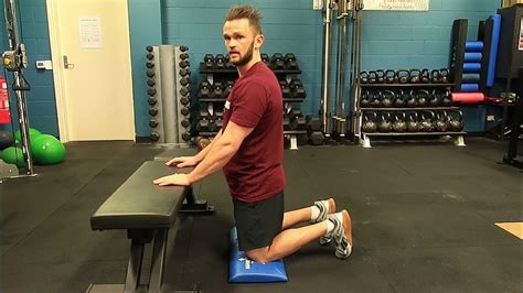 Kneeling Hamstring Curls Youtube