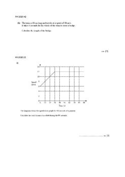 Igcse Maths Kinematics With Answers Past Years By Miss Beljit