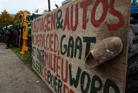 Dutch Farmers Protest Efforts To Cut Emissions Reduce Herds