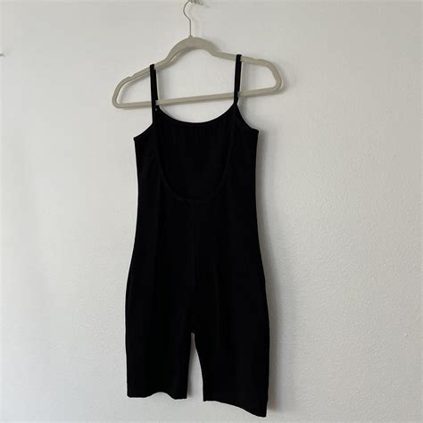 Anine Bing Womens Black Jumpsuit Depop