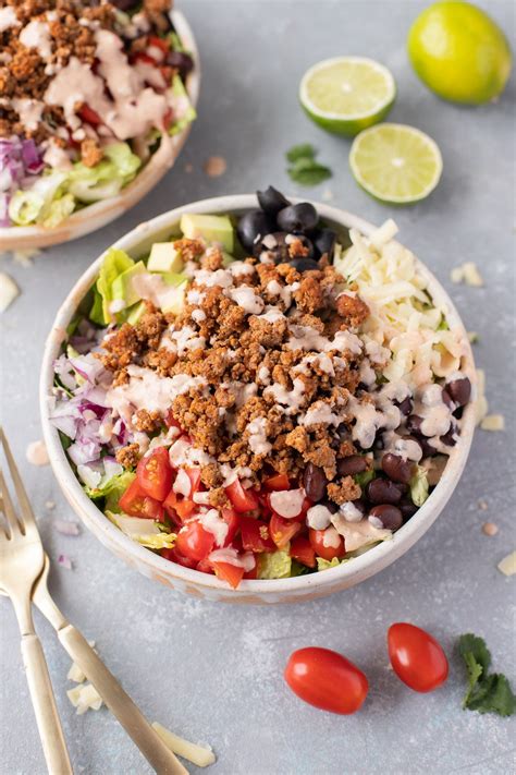 Taco Salad Dressing Recipe The Clean Eating Couple