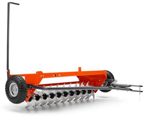 Husqvarna Easy Hitch Curved Blade Aerator The Lawnmower Hospital