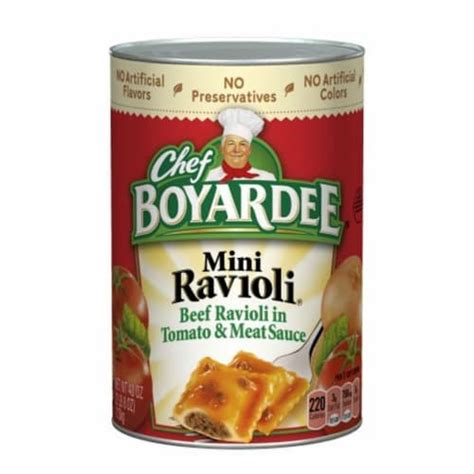 Chef Boyardee Mini Beef Ravioli In Pasta Sauce Oz Ralphs