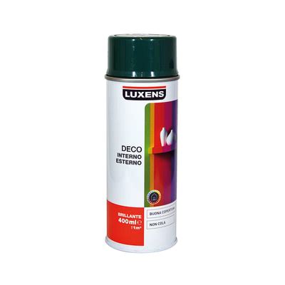 Smalto Spray Deco Luxens Verde Muschio Ral Brillante Ml Prezzi