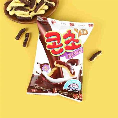 Crown Concho 66g 크라운 콘초 초코가나슈 66g Fromk