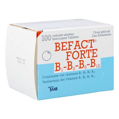 Befact Forte Tabletten Stuks Kopen Of Bestellen Bij