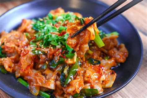 Buta Kimuchi Itame Pork And Kimchi Stir Fry Sudachi Recipes