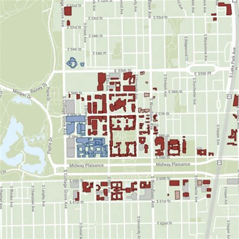 Northwestern University Chicago Campus Map