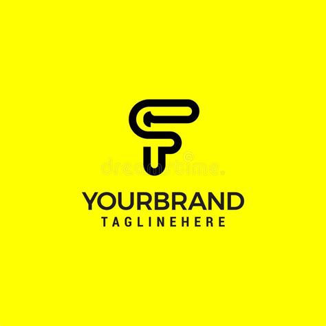 Initial Letter Ft Or Tf Logo Usable For Business And Branding Company