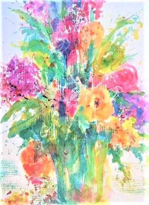 Kris Tyler Watercolor Watercolor Painting Colorful Art Artist