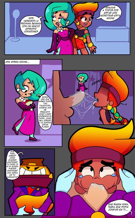 Rule 34 Blowjob Brawl Stars Comic Comic Page Corruption Cum In Mouth Deepthroat Face Fucking