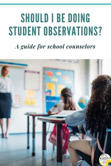 School Counselor Questions Should I Be Doing Student Observations