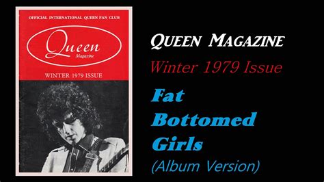 Queen Fat Bottomed Girls Album Version Youtube