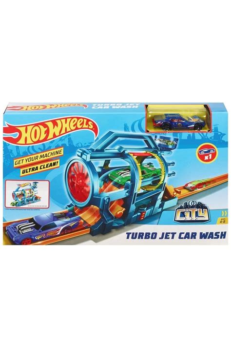 HOT WHEELS Turbo Jet Oto Yıkama Oyun Seti FJN35 Fiyatı Yorumları