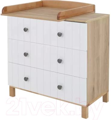 Rant Bamboo / 108 (Cloud White) Комод пеленальный детский купить в ...