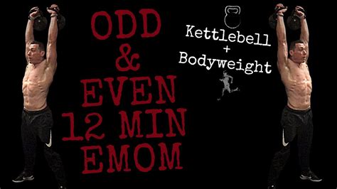 Odd And Even Double Kettlebell 12 Minute Emom Youtube