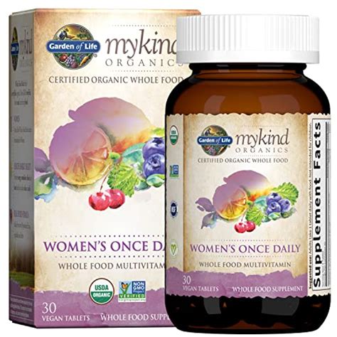 Garden Of Life Multivitamin For Women Mykind Organics Women S Once