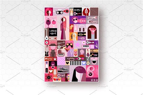 Vector Pop Art Collage – MasterBundles