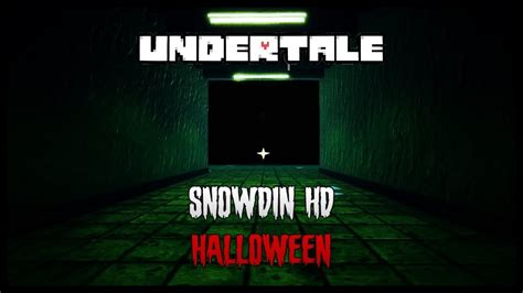 [undertale] Snowdin Hd Halloween Themed Map With Secrets Vrchat