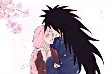 Madara And Sakura Madasaku Мадара учиха Наруто Аниме