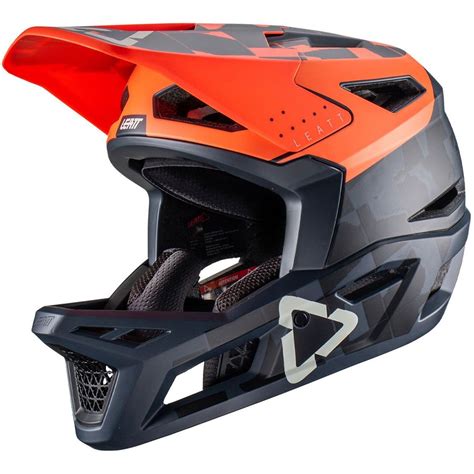 Leatt Downhill Mtb Helm Gravity Coral Maciag Offroad