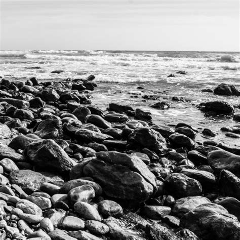 Free Images Beach Sea Coast Water Sand Rock Ocean Black And