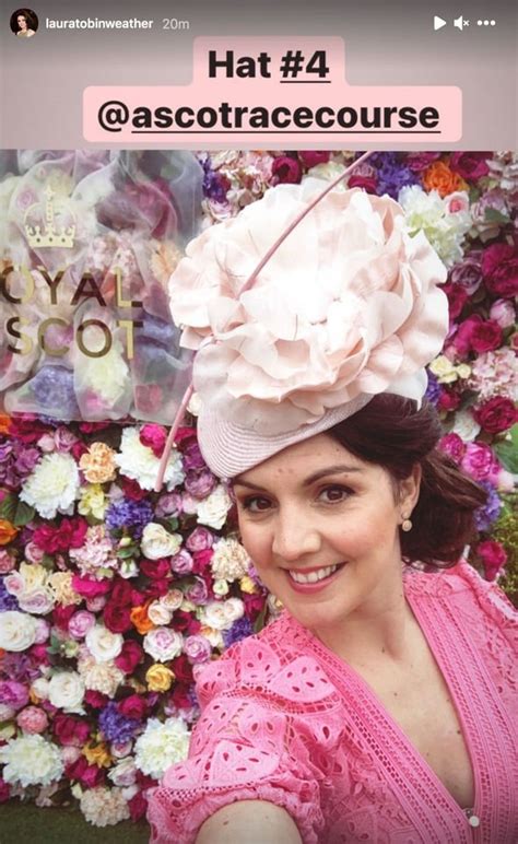 Gmbs Laura Tobins Ascot Outfit Changes Garner Attention As She Swaps
