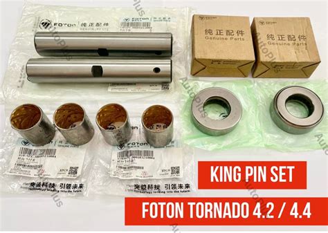 Foton Genuine King Pin Set Pin Bearing Bushing Tornado