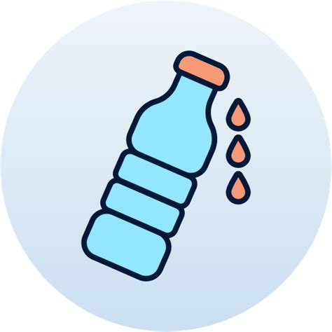 Water Bottle Generic Outline Color Icon