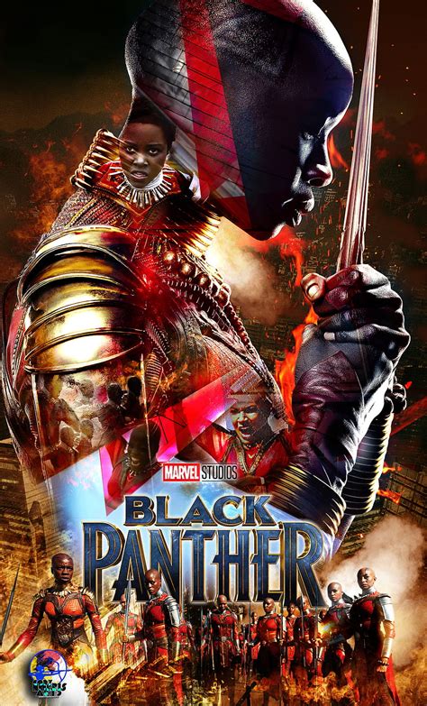 The Black Panther Opening Weekend Fan Art On Behance Dora Milaje Hd