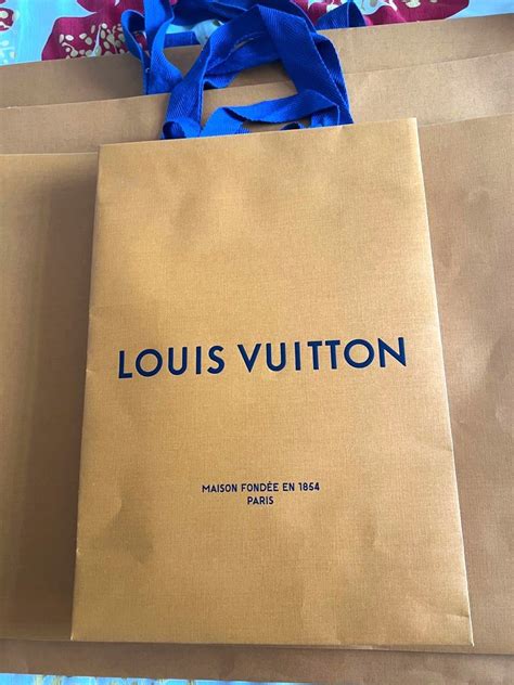 Louis Vuitton Lv Paper Bag Carrier Luxury Bags Wallets On Carousell