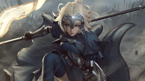 Jeanne D Arc Fate Grand Order Fgo Video Game Fate Series Anime