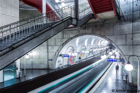 Métro ligne 4 Cité Ragoucy Arthur Flickr