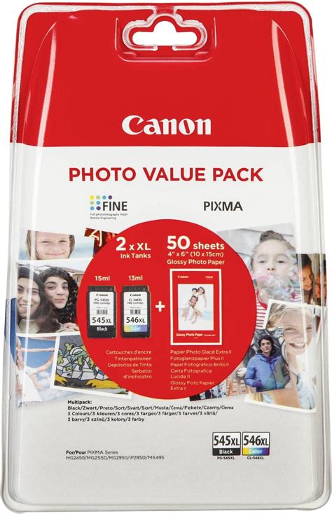 Canon Pg Xl Cl Xl Vorteilspack Tintenpatronen Gr Ere