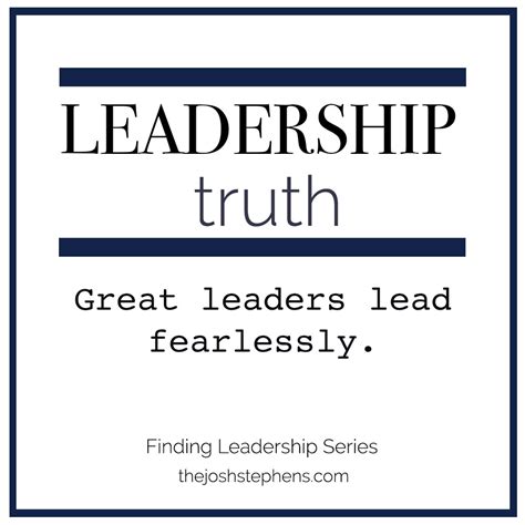 How To Be A Fearless Leader